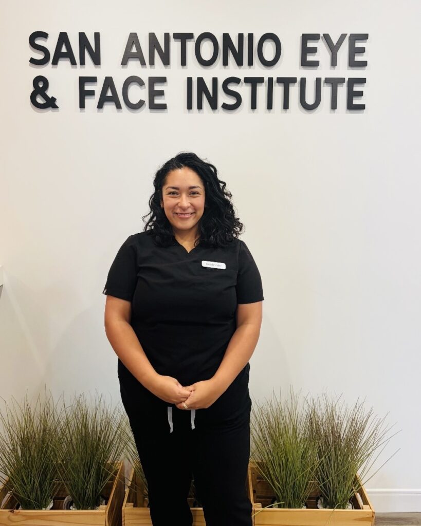 Melanie B., front desk receptionist